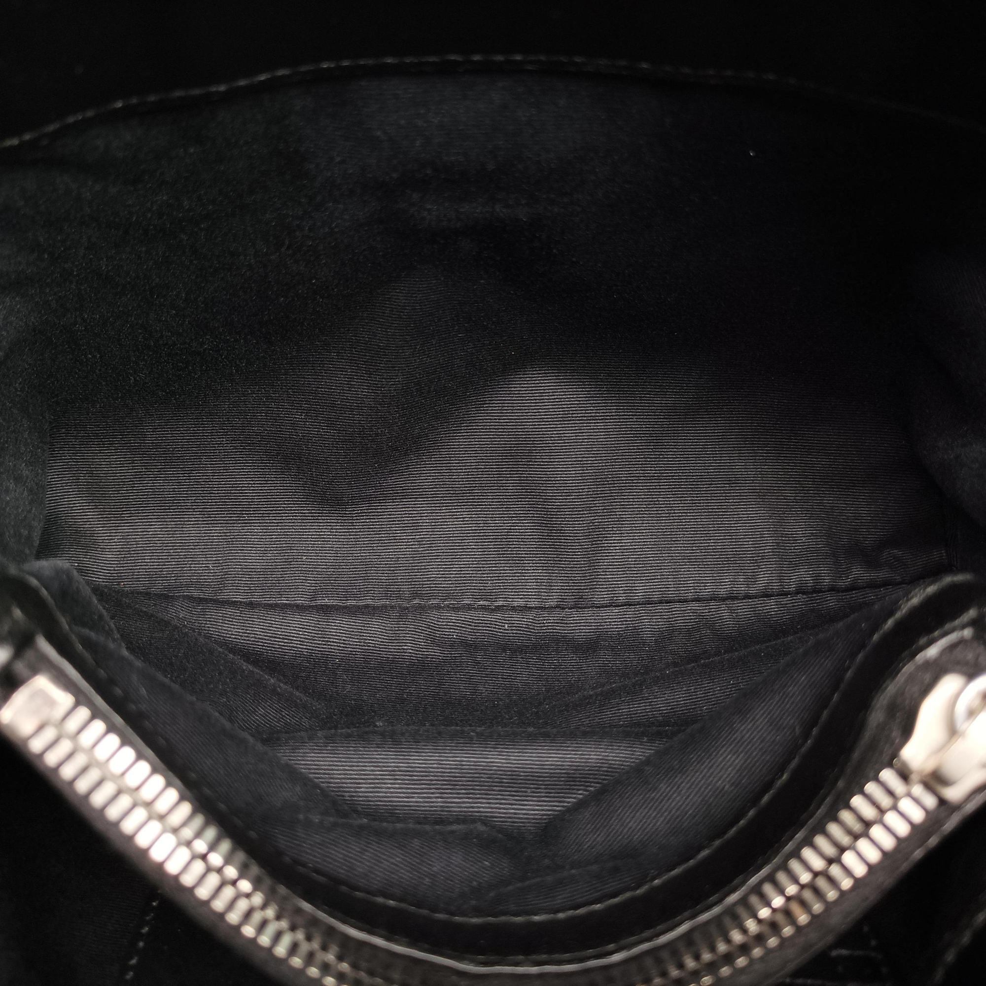 COLLEGE Medium Black Chevron-quilted leather 600279 TCT600279.0620カレッジ ミディアム ブラック キルティングレザー 600279 TCT600279.0620