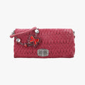 Miu Crystal Pink Leather RP0169 142ミュウクリスタル ピンク レザー RP0169 142