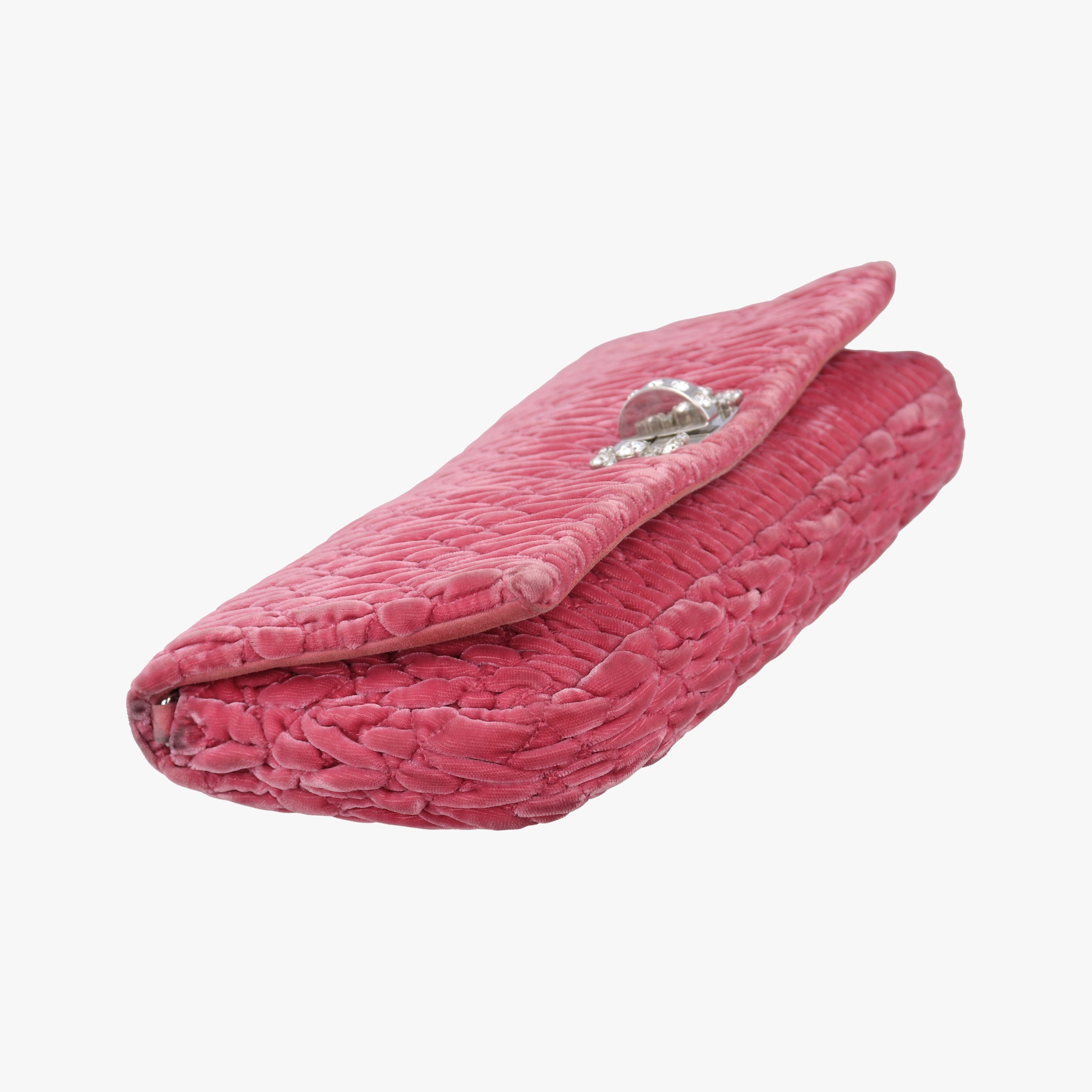 Miu Crystal Pink Leather RP0169 142ミュウクリスタル ピンク レザー RP0169 142