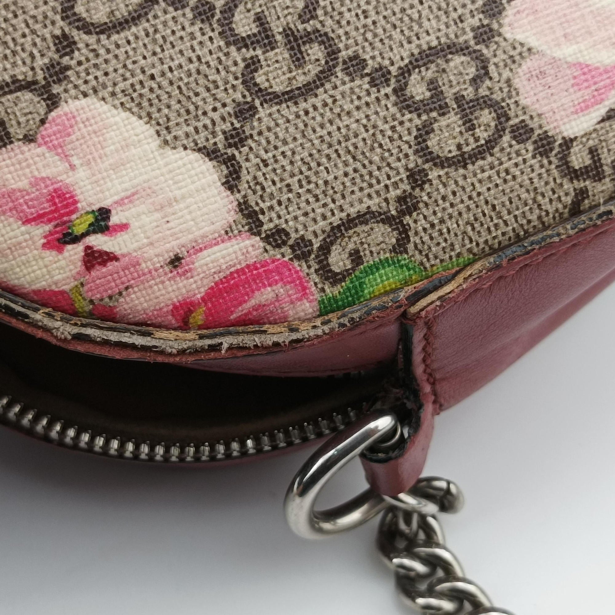 GG Supreme Blooms Multicolour PVC coated canvas×leather 409535 Lot number unknownGGスプリーム ブルームス マルチカラー PVCコーティングキャンバス×レザー 409535 製番不明