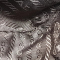 Kisslock BeigexBrown fabric 26キスロック ベージュxブラウン ファブリック BT0323 26