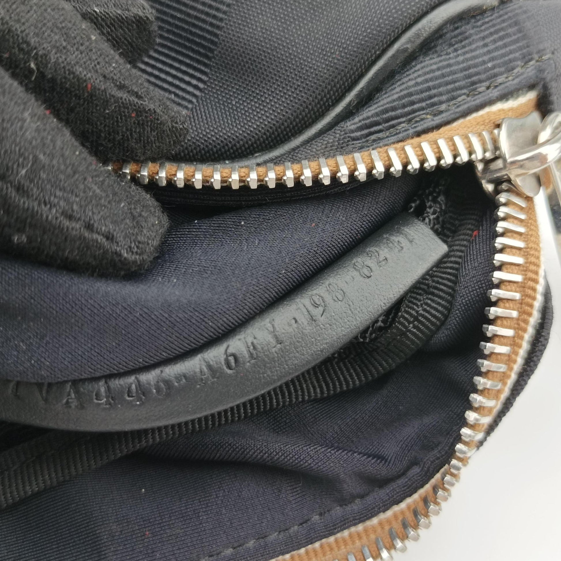 Pecan AMOR Logo Black canvas 7VA446 7VA446-A6FY-198-8241ペカン アモーレ ロゴ ブラック キャンバス 7VA446 7VA446-A6FY-198-8241