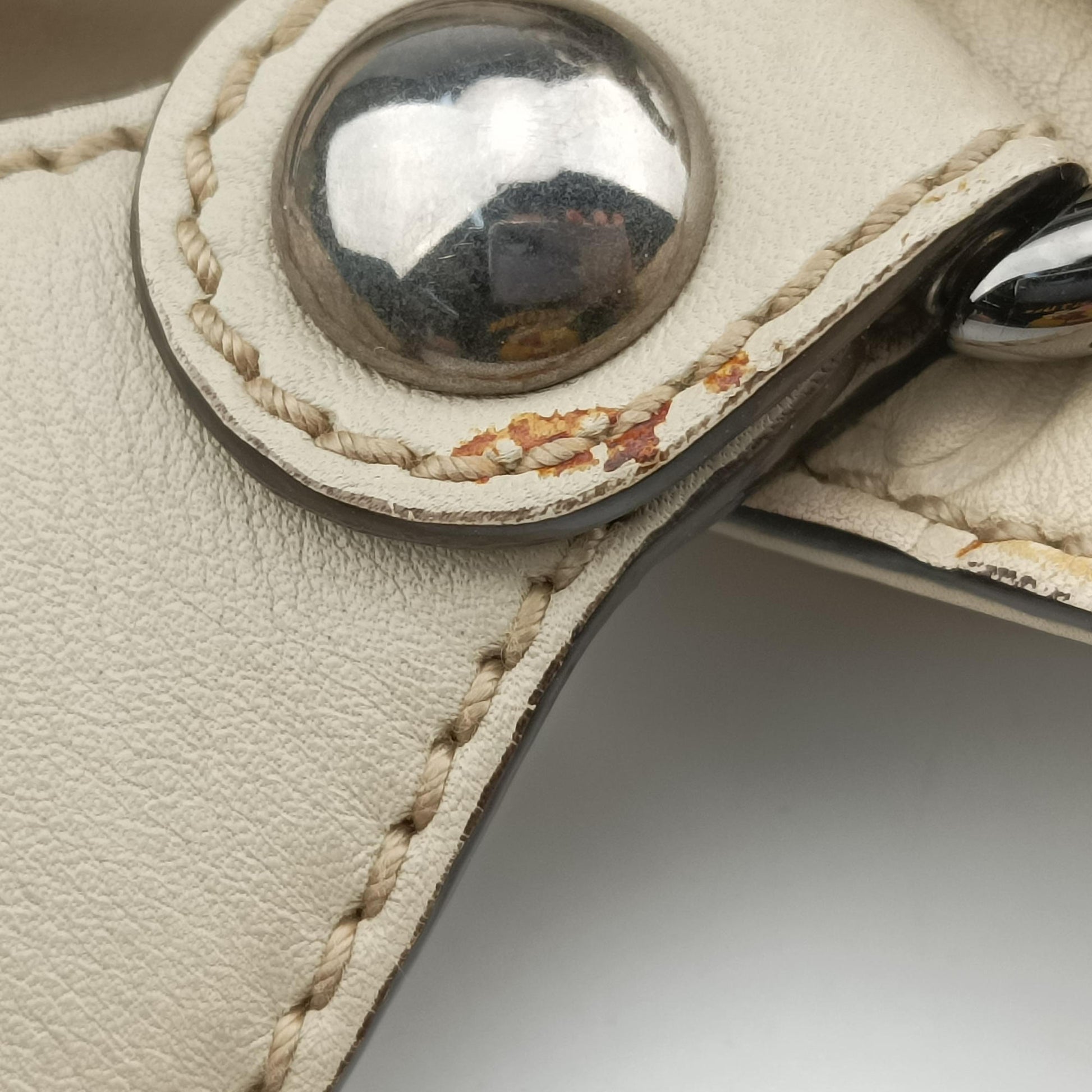 Babouska Hysteria White Leather 229852 H4859151バブーシュカ ヒステリア ホワイト レザー 229852 H4859151