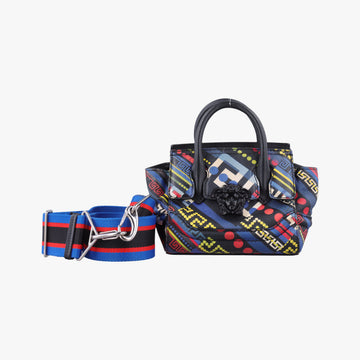 Palazzo Empire Multicolor  Printed Calfskin Leather CLG 323847997504パラッツォ エンパイア マルチカラー プリントカーフレザー CLG 323847997504