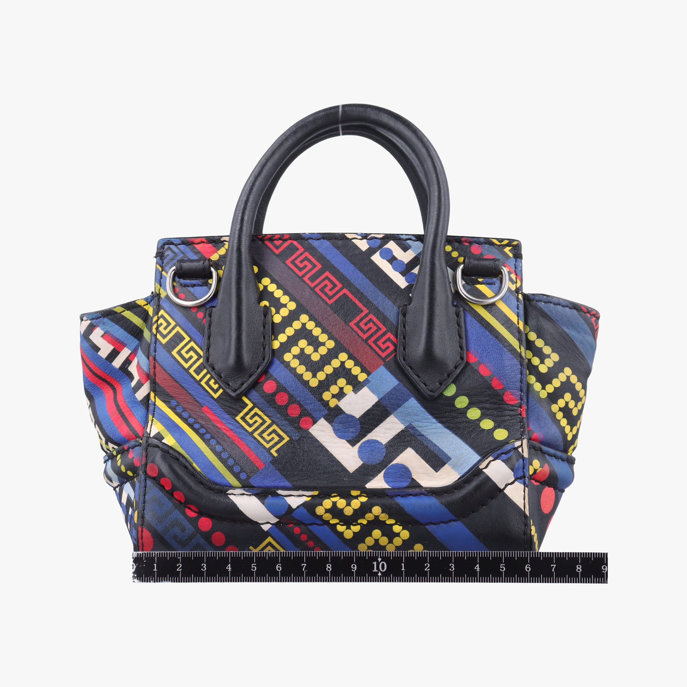 Palazzo Empire Multicolor  Printed Calfskin Leather CLG 323847997504パラッツォ エンパイア マルチカラー プリントカーフレザー CLG 323847997504