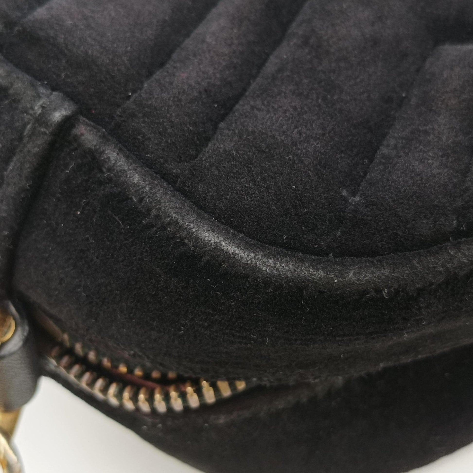 GG Marmont Black×Multicolour velour 447632 F025171587GGマーモント ブラック×マルチカラー ベロア 447632 F025171587