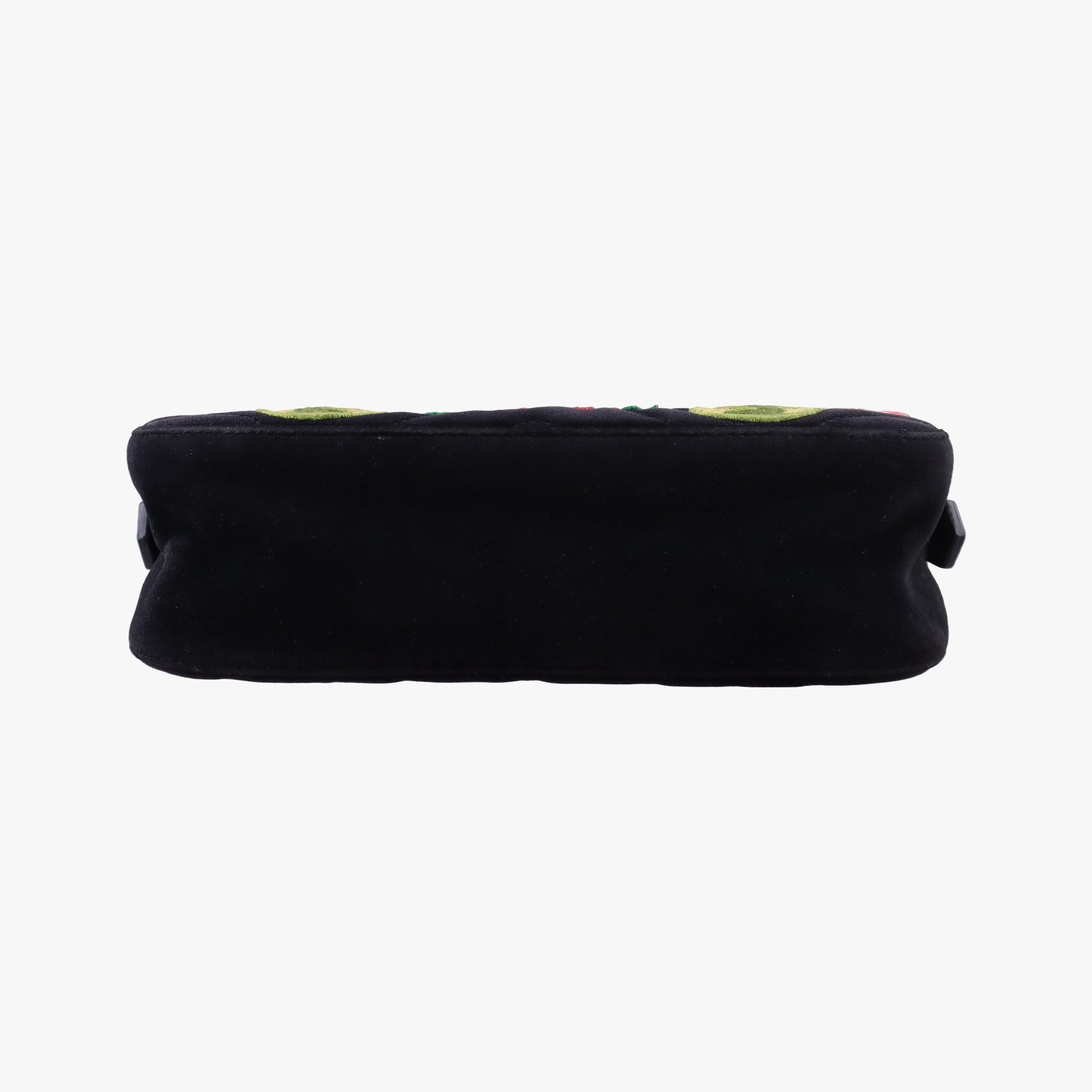 GG Marmont Black×Multicolour velour 447632 F025171587GGマーモント ブラック×マルチカラー ベロア 447632 F025171587