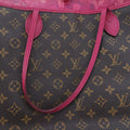 Neverfull GM Ikat Flower brown×ROSE INDIEN Monogram Canvas M40876 TJ1123ネヴァーフルGM イカットフラワー モノグラム/ブラウン×ローズアンディアン モノグラムキャンバス M40876 TJ1123