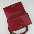 BOY CHANEL Red Leather A66713 15642116ボーイシャネル レッド レザー A66713 15642116