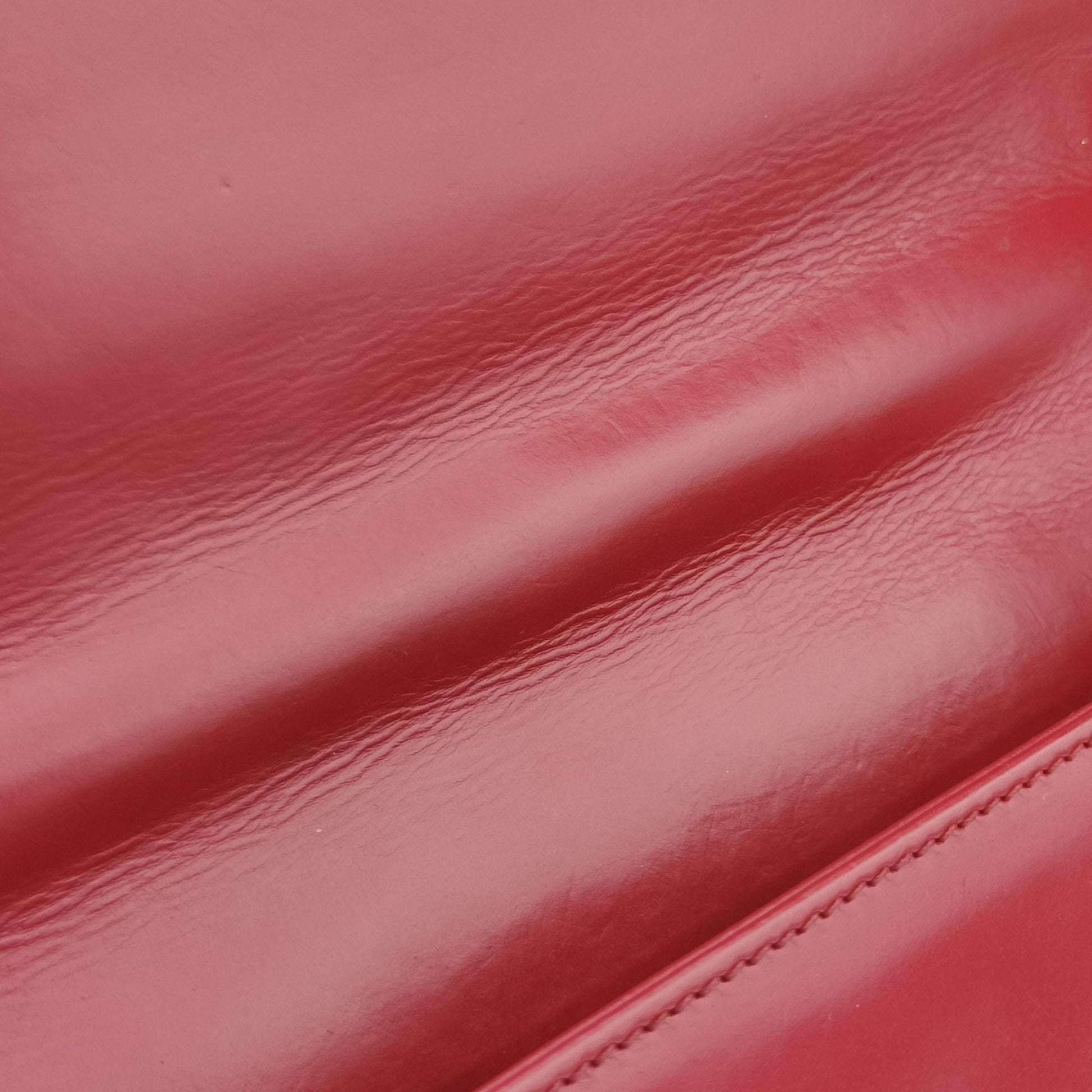 BOY CHANEL Red Leather A66713 15642116ボーイシャネル レッド レザー A66713 15642116