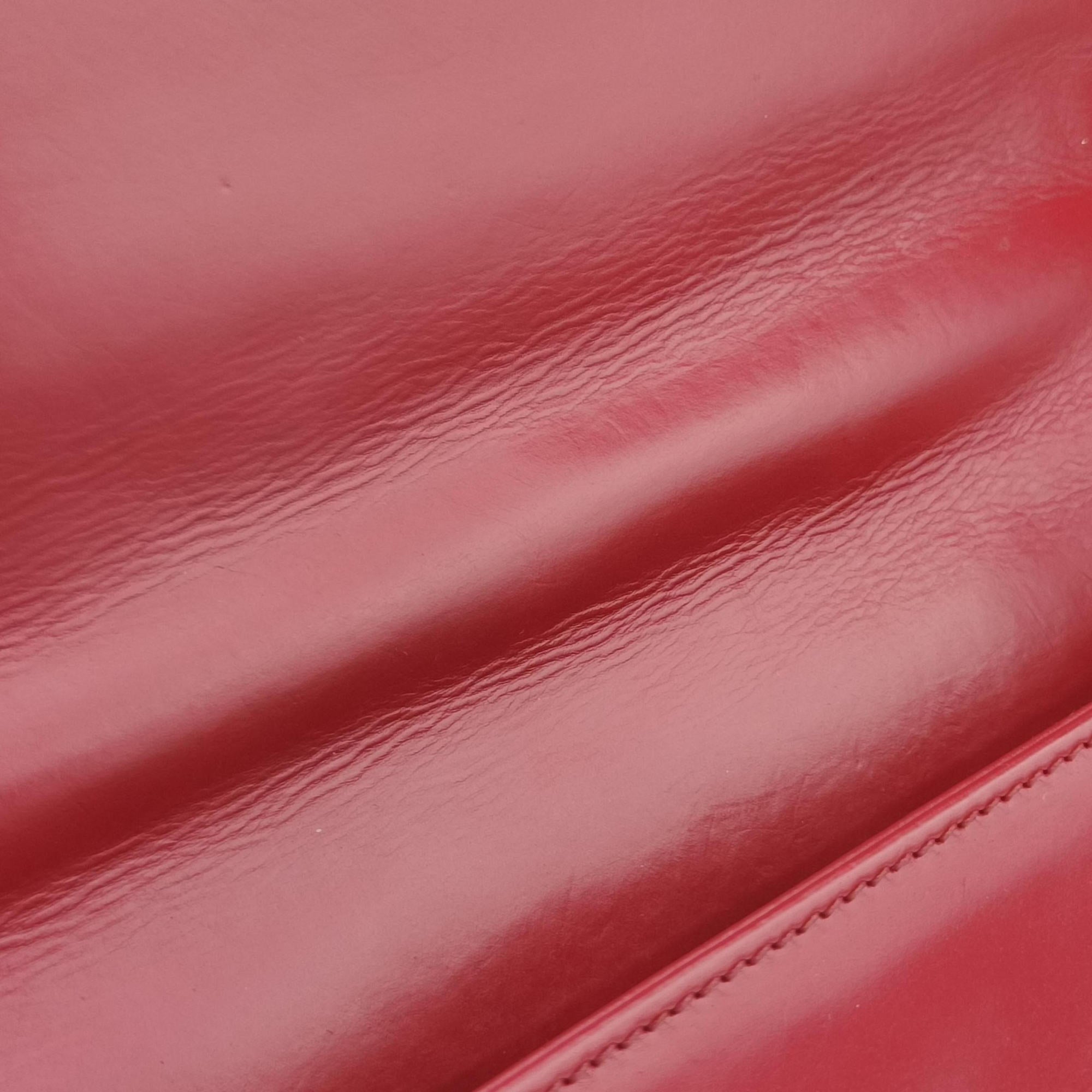 BOY CHANEL Red Leather A66713 15642116ボーイシャネル レッド レザー A66713 15642116