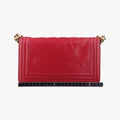 BOY CHANEL Red Leather A66713 15642116ボーイシャネル レッド レザー A66713 15642116