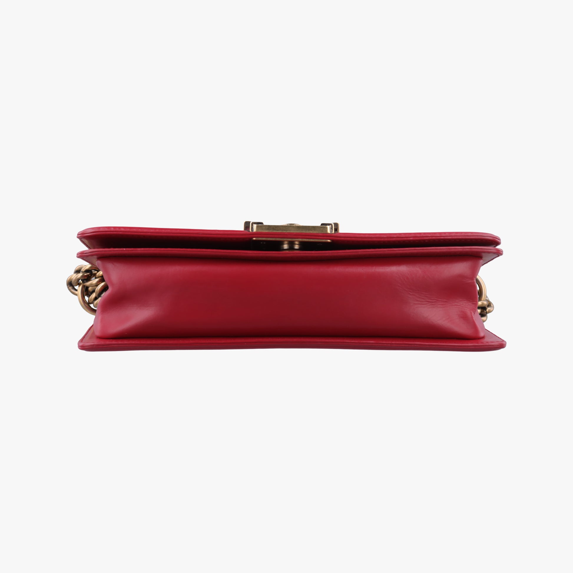 BOY CHANEL Red Leather A66713 15642116ボーイシャネル レッド レザー A66713 15642116