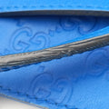Guccissima Bree Blue Leather 353120 E018152100グッチシマ ブリー ブルー レザー 353120 E018152100
