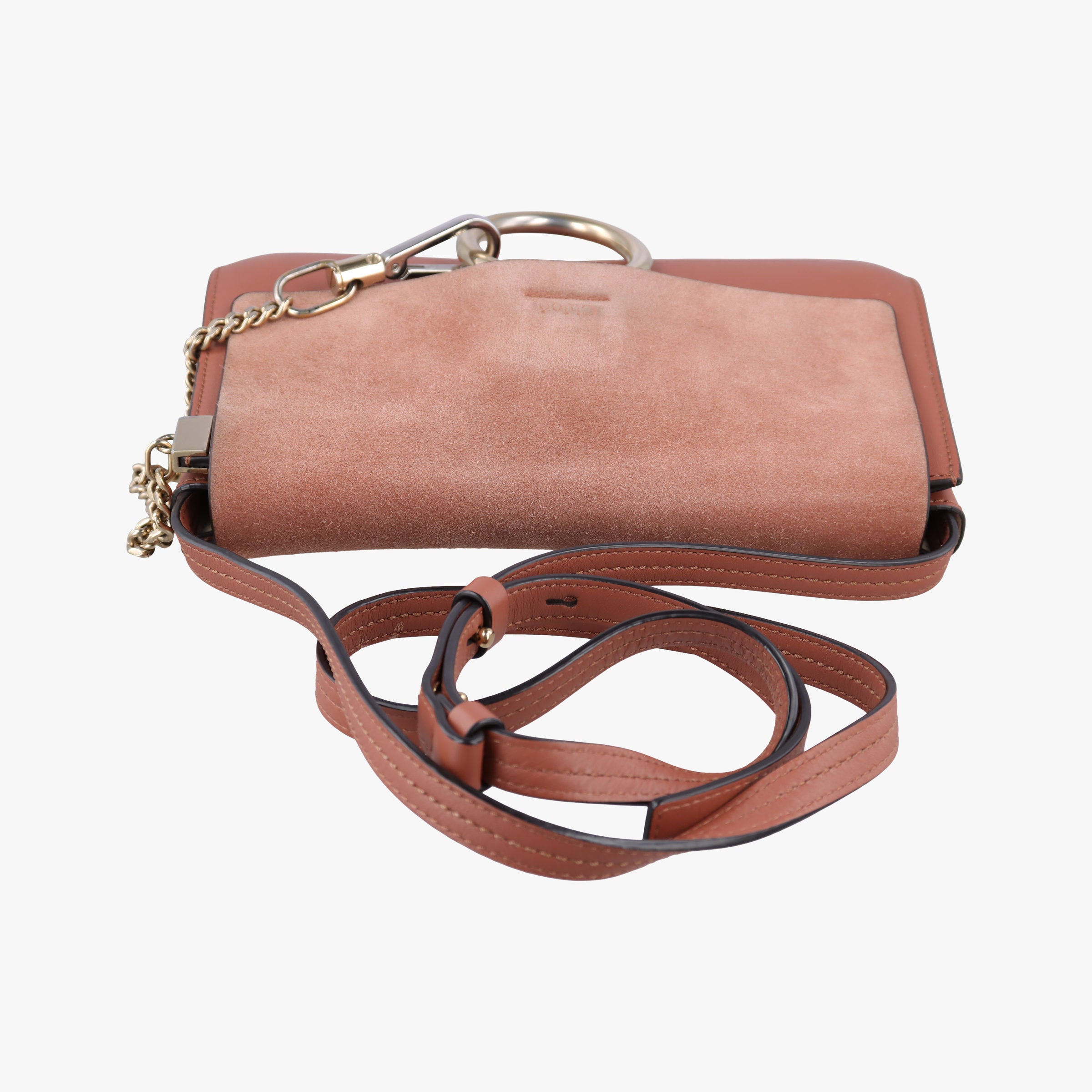 FAYE Brown Suede × leather 04-18-68-65フェイ ブラウン スエード×レザー 04-18-68-65
