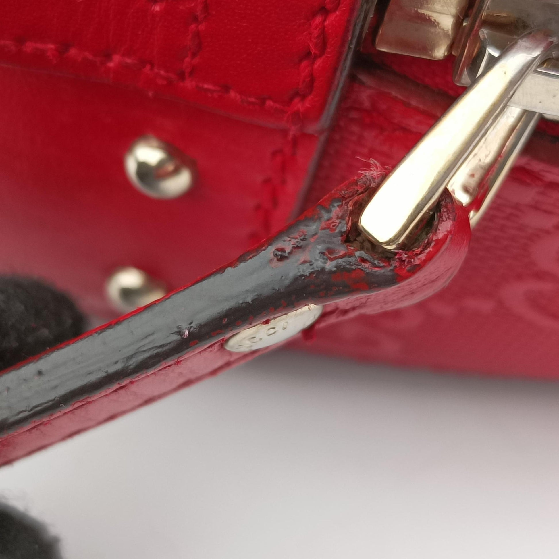 Bright Diamante Red Leather 354224 B017675126ブライトディアマンテ レッド レザー 354224 B017675126