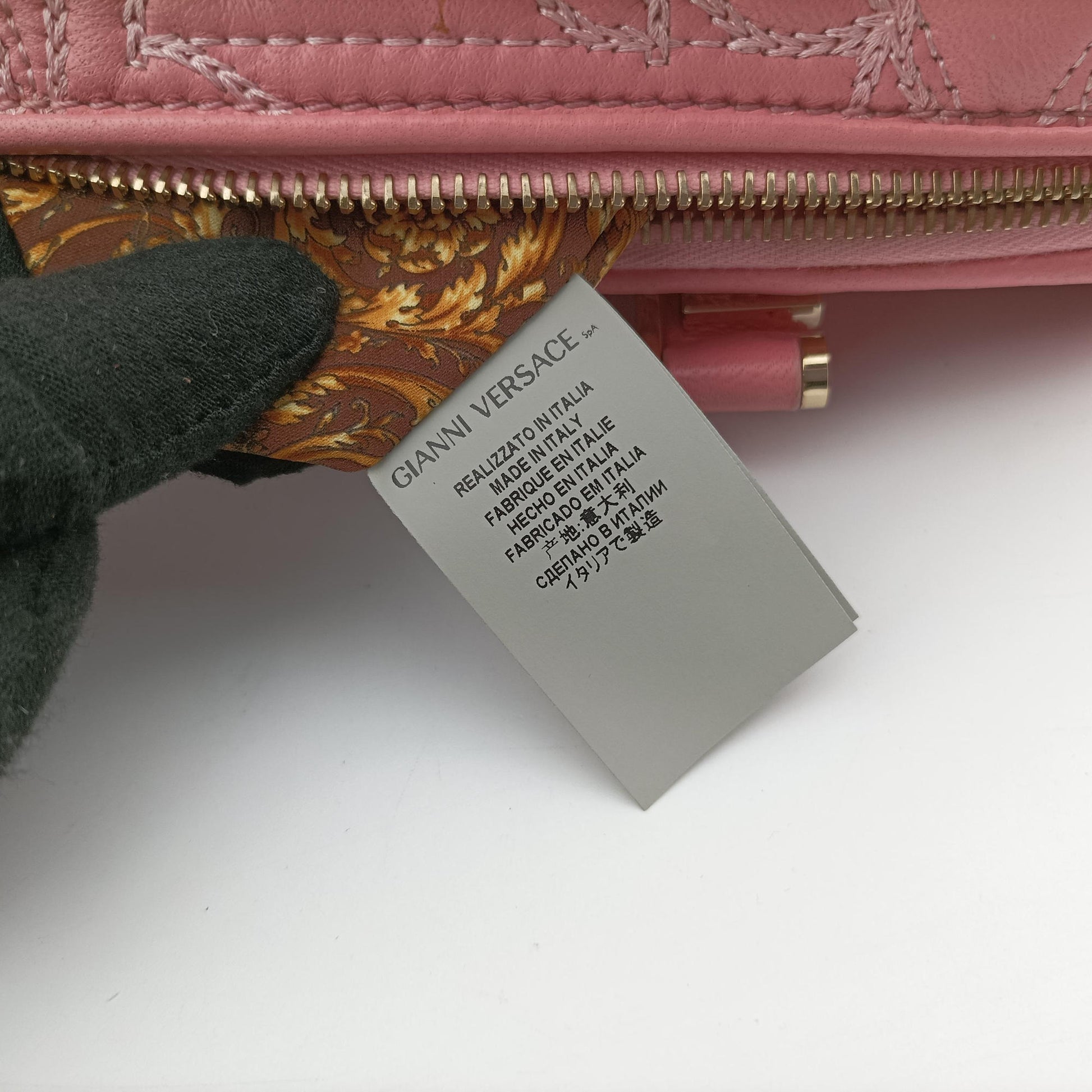 Medusa Vanitas Pink Leather メデューサ バニティ ピンク レザー 
