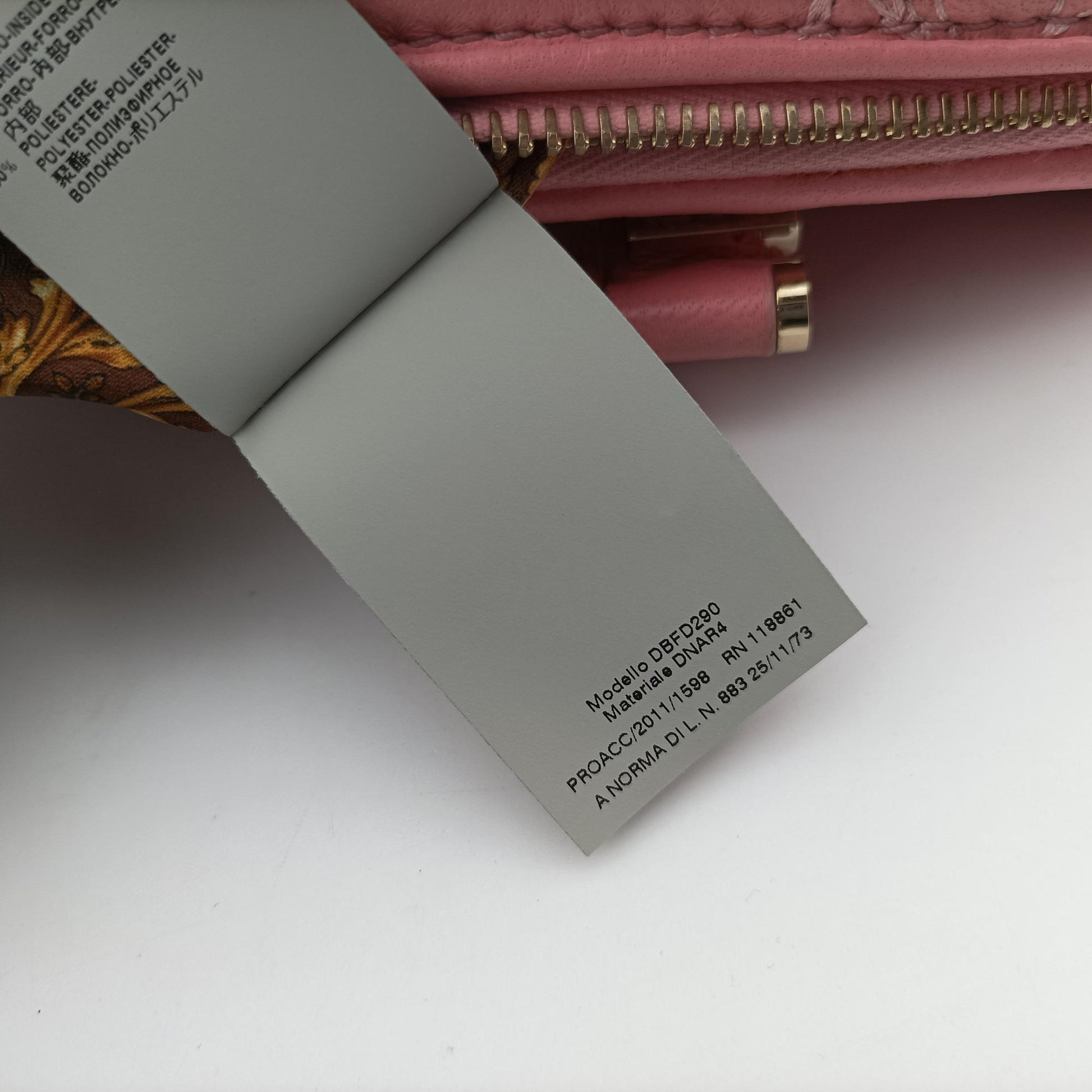 Medusa Vanitas Pink Leather メデューサ バニティ ピンク レザー 
