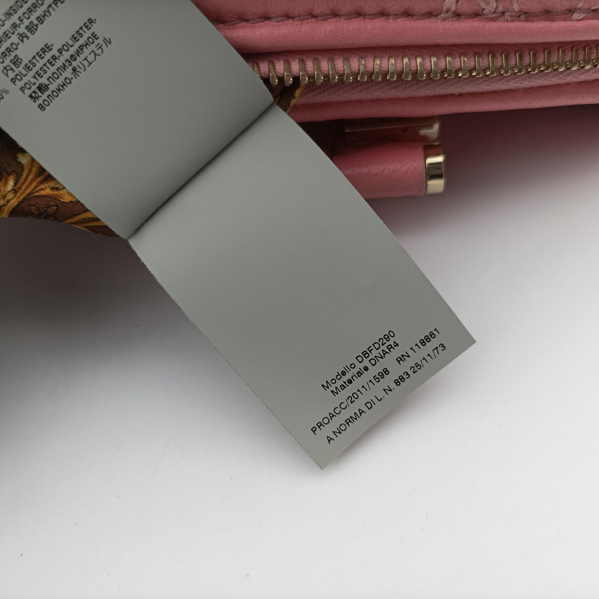 Medusa Vanitas Pink Leather メデューサ バニティ ピンク レザー 