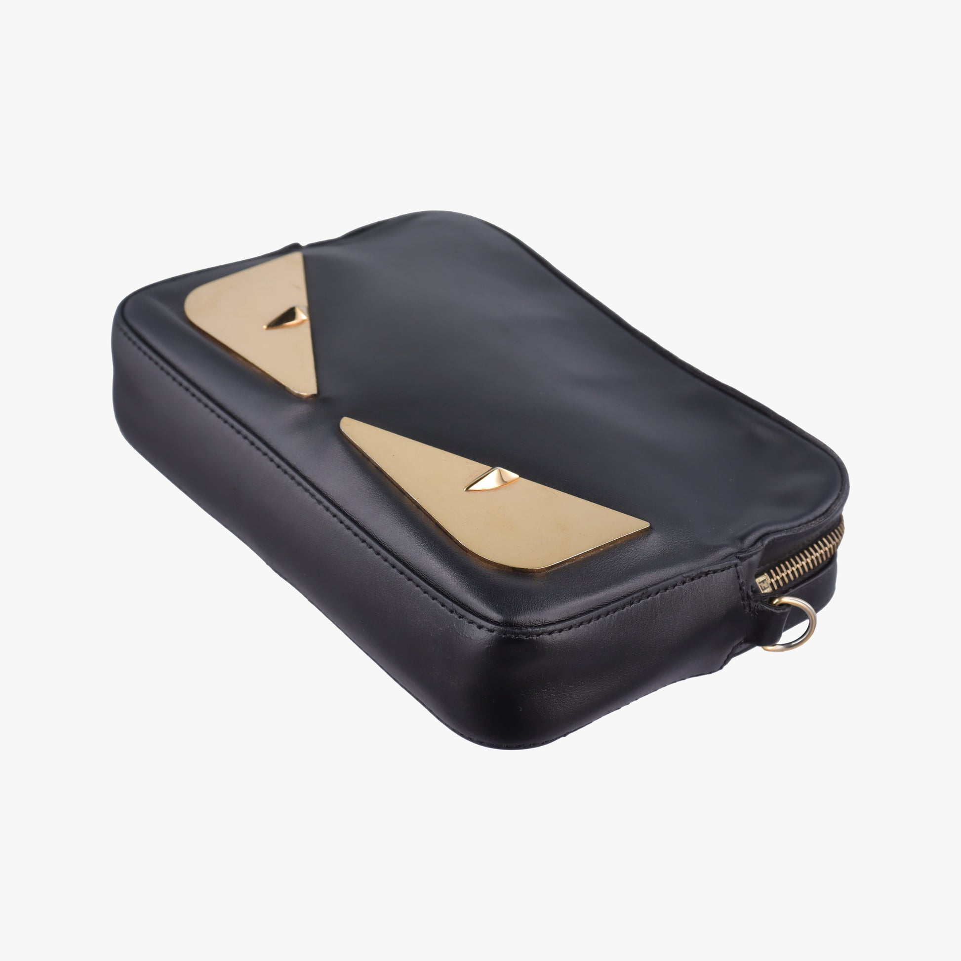 Monster Camera case Black Leather 7M0286 7M0286-SQP 209-10429モンスター カメラバッグ ブラック レザー 7M0286 7M0286-SQP 209-10429
