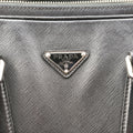 Business Briefcase Black SAFFIANO Leather 2VE011 8ビジネス ブリーフケース ブラック サフィアーノレザー 2VE011 8