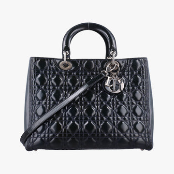 Lady Dior DarkGreen Patent 05CMA-0151レディディオール ダークグリーン パテント 05CMA-0151
