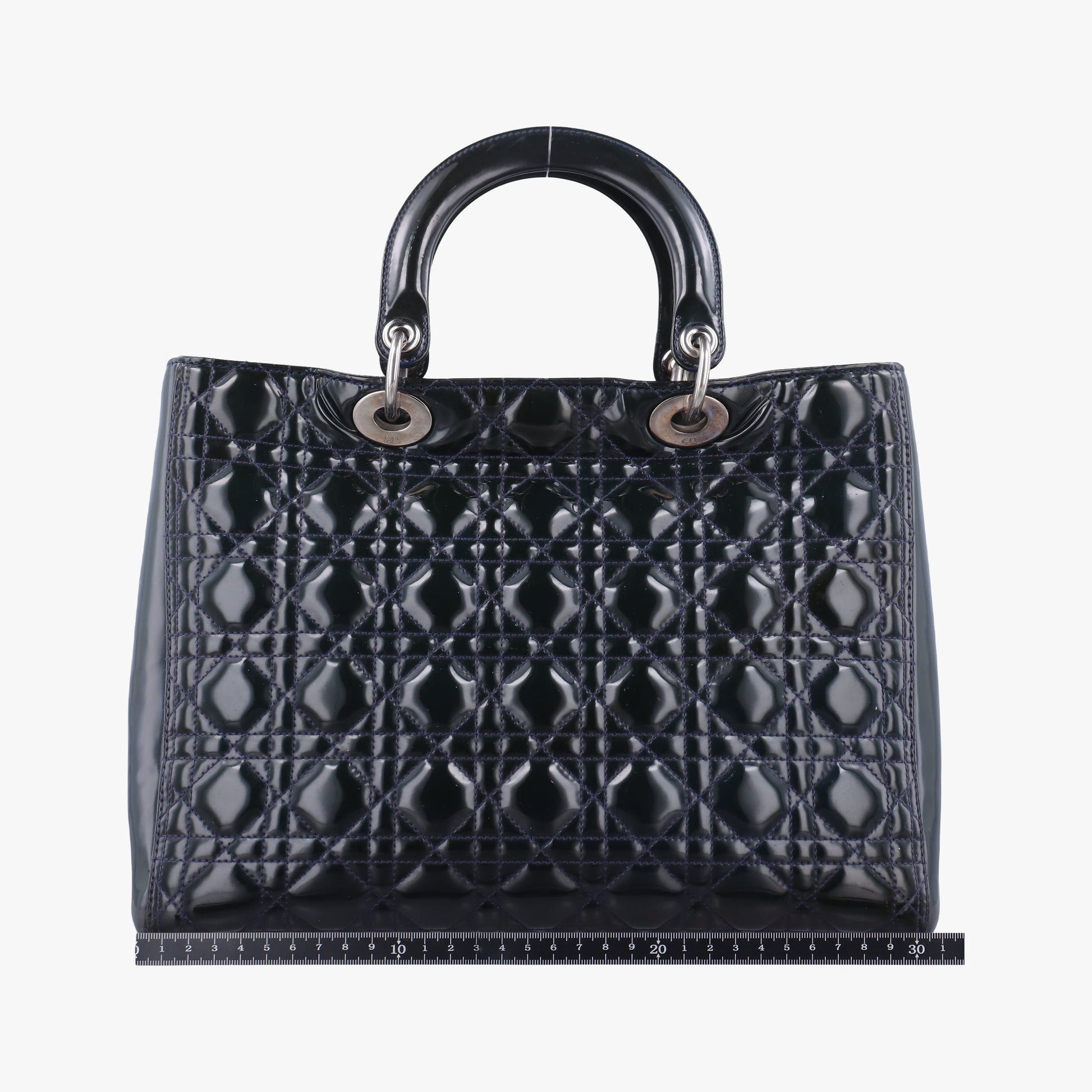 Lady Dior DarkGreen Patent 05CMA-0151レディディオール ダークグリーン パテント 05CMA-0151