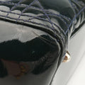 Lady Dior DarkGreen Patent 05CMA-0151レディディオール ダークグリーン パテント 05CMA-0151