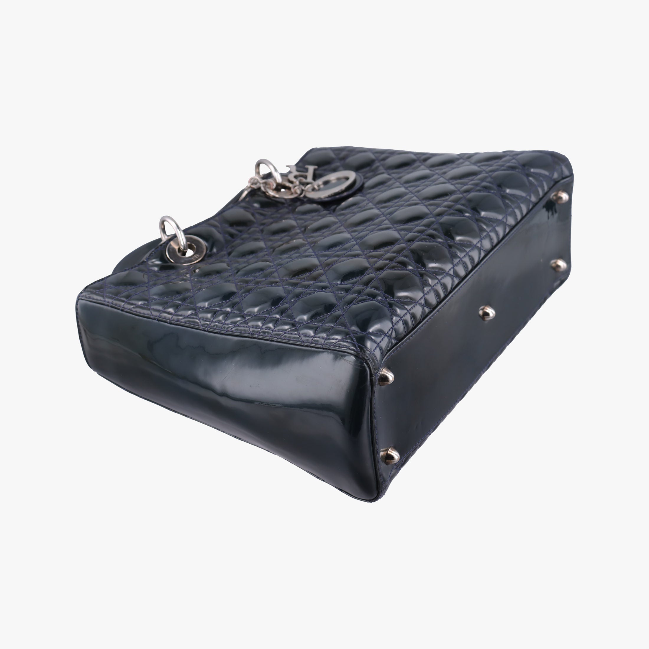 Lady Dior DarkGreen Patent 05CMA-0151レディディオール ダークグリーン パテント 05CMA-0151