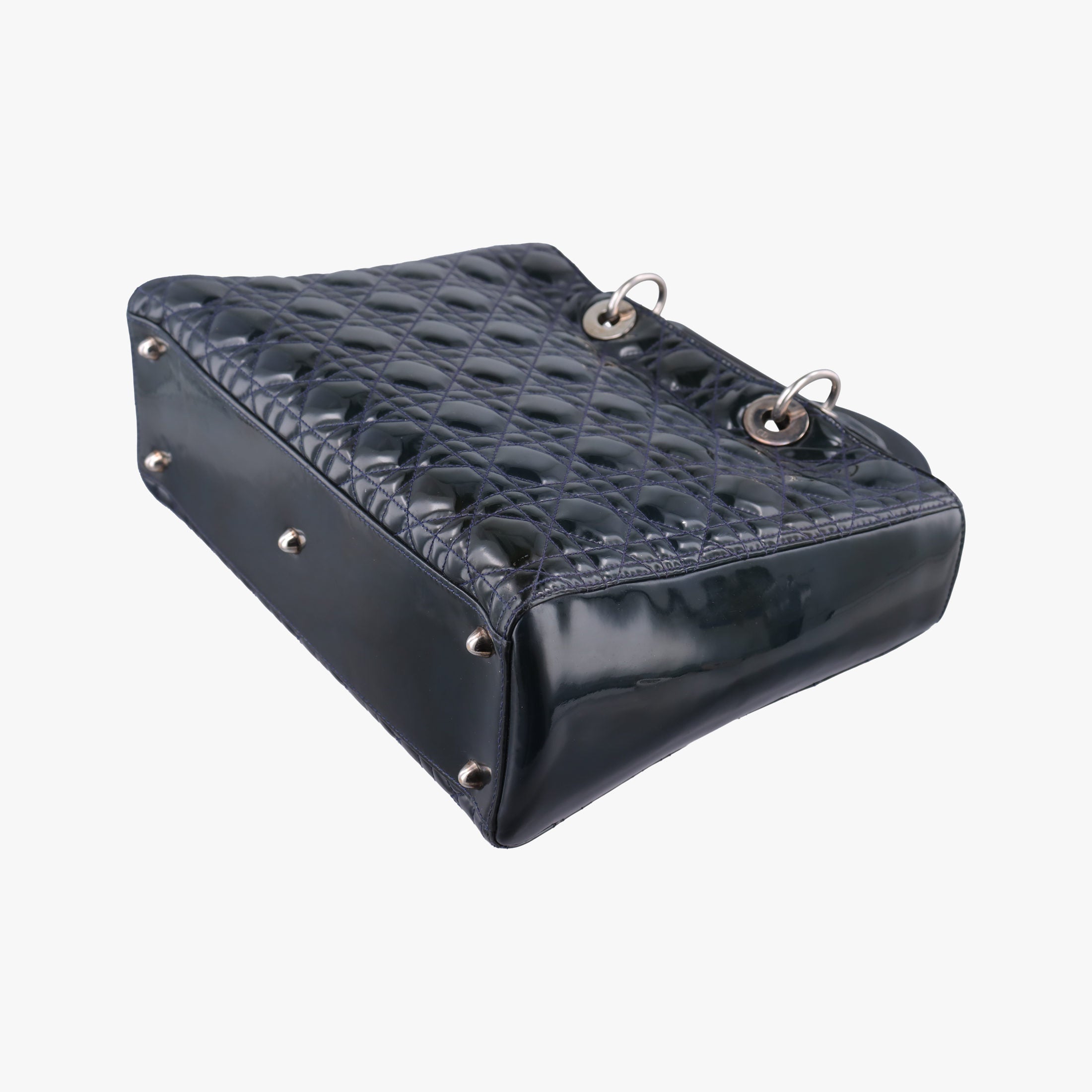 Lady Dior DarkGreen Patent 05CMA-0151レディディオール ダークグリーン パテント 05CMA-0151