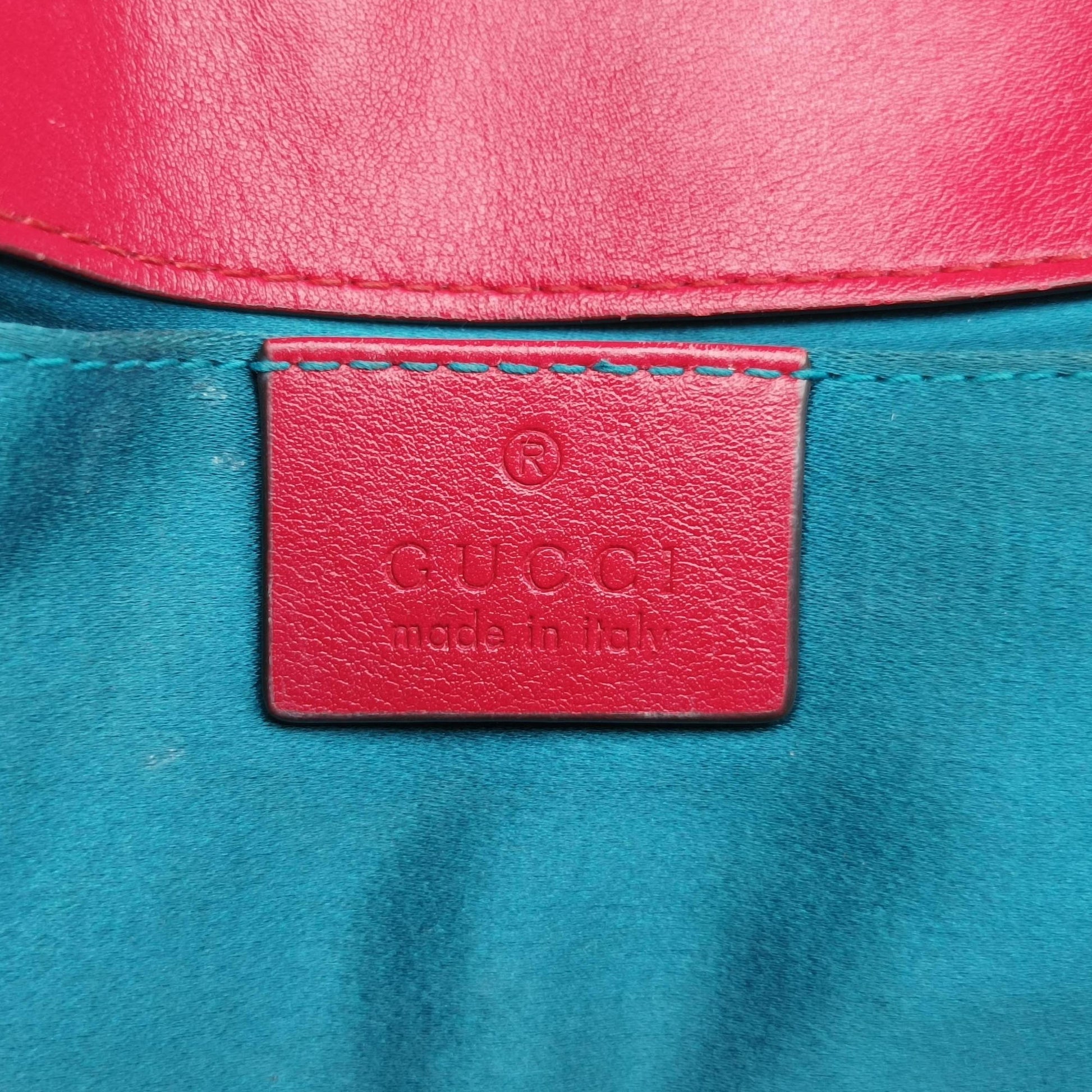 GG Marmont Red velour 446744 B025021492GGマーモント レッド ベロア 446744 B025021492