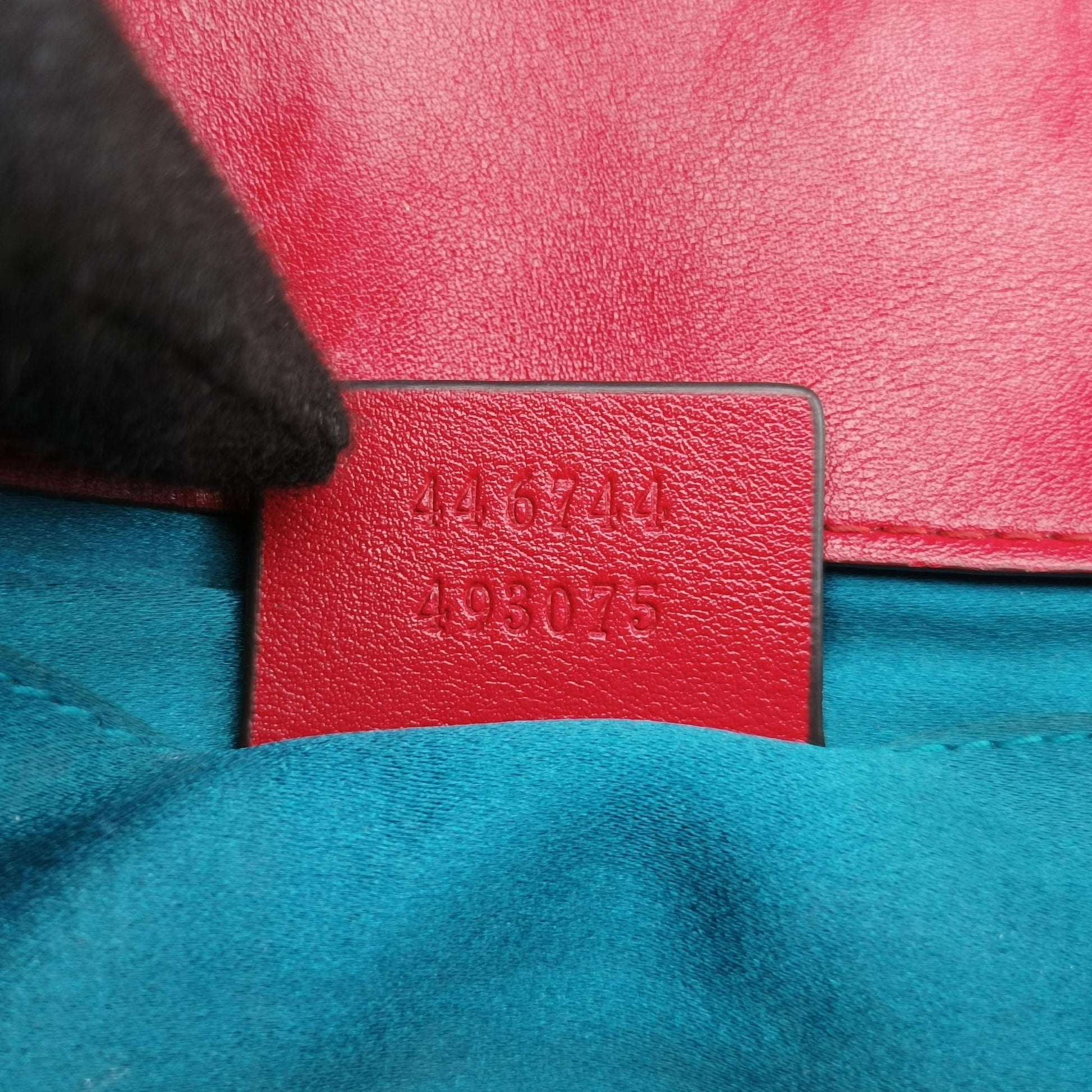 GG Marmont Red velour 446744 B025021492GGマーモント レッド ベロア 446744 B025021492