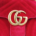 GG Marmont Red velour 446744 B025021492GGマーモント レッド ベロア 446744 B025021492