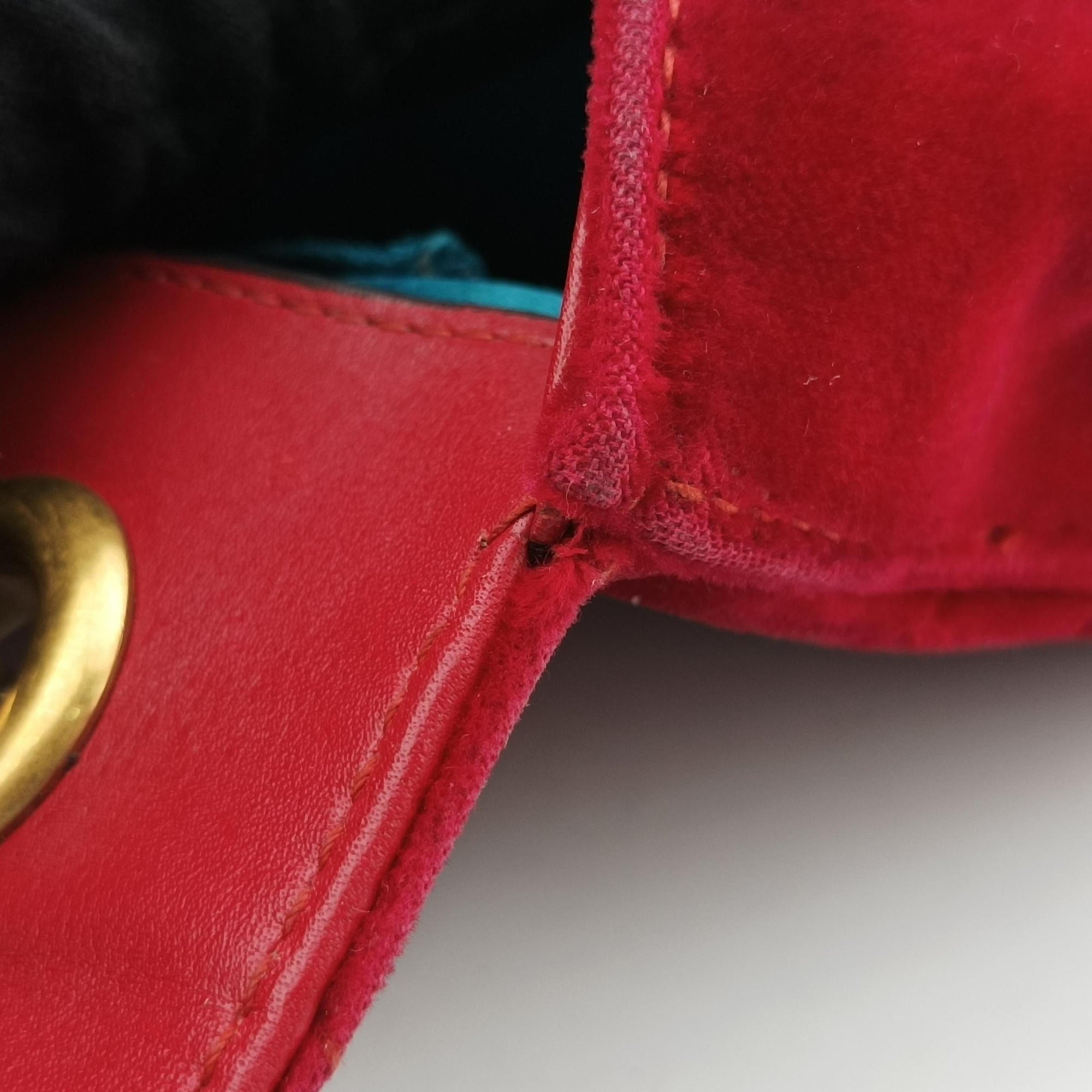 GG Marmont Red velour 446744 B025021492GGマーモント レッド ベロア 446744 B025021492