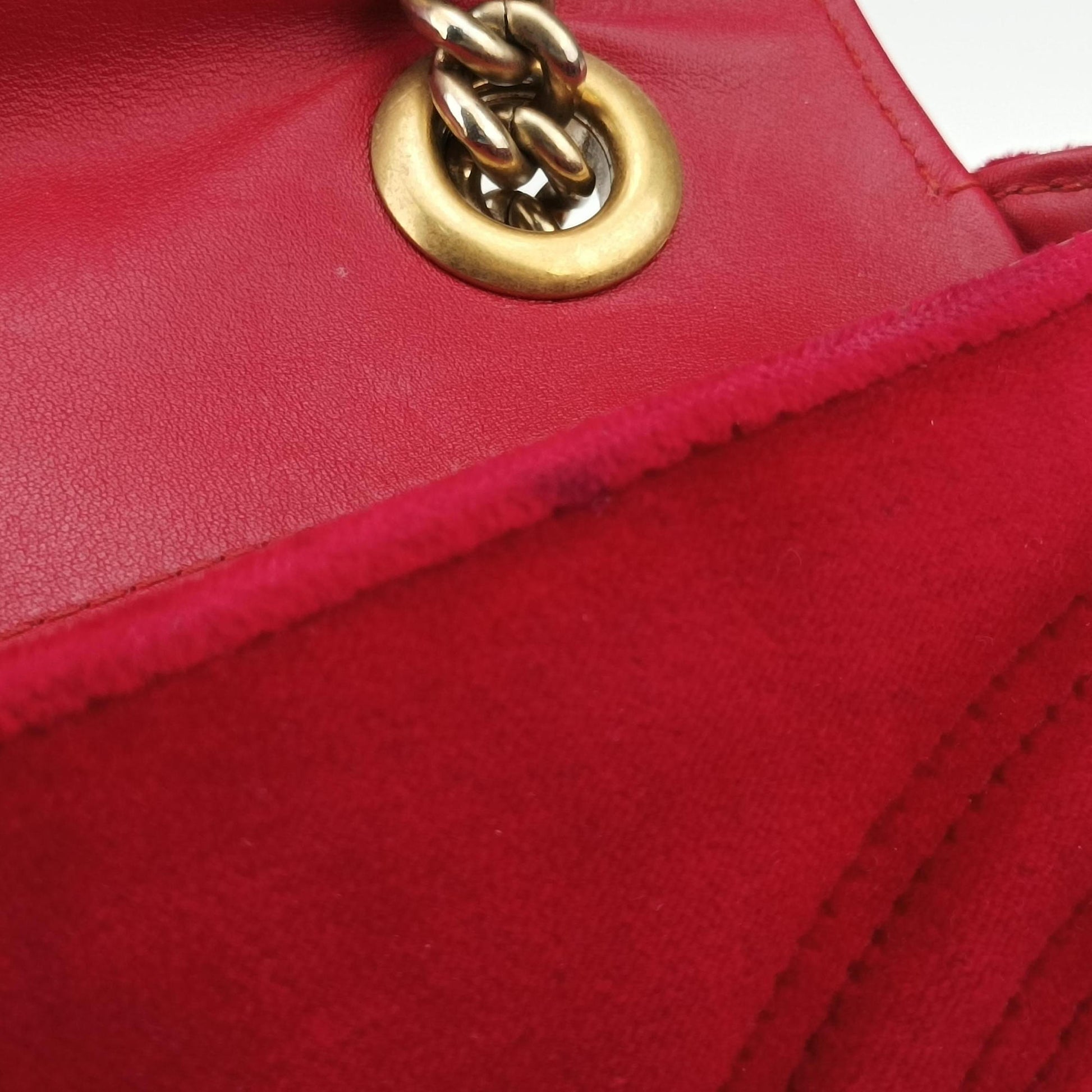 GG Marmont Red velour 446744 B025021492GGマーモント レッド ベロア 446744 B025021492
