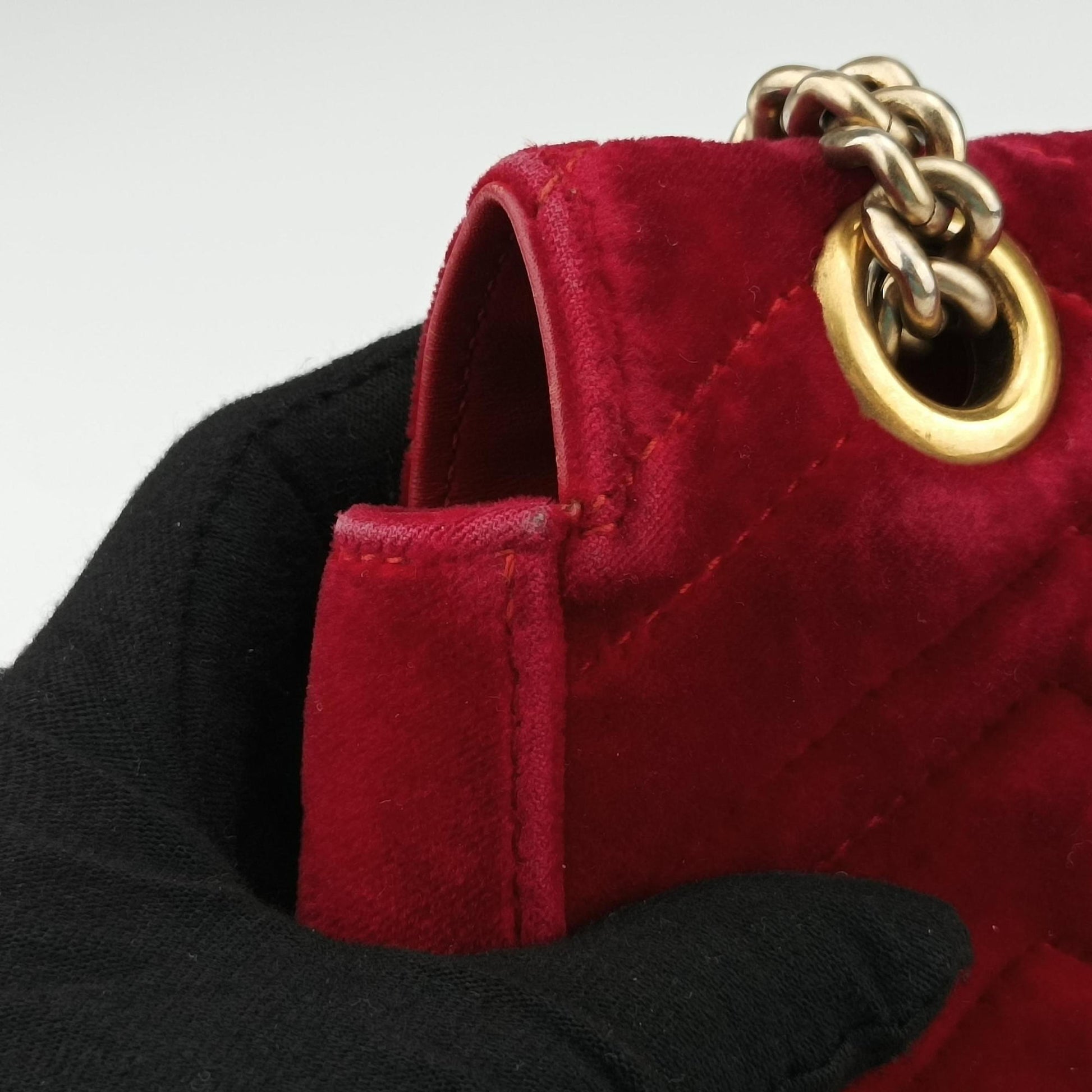 GG Marmont Red velour 446744 B025021492GGマーモント レッド ベロア 446744 B025021492