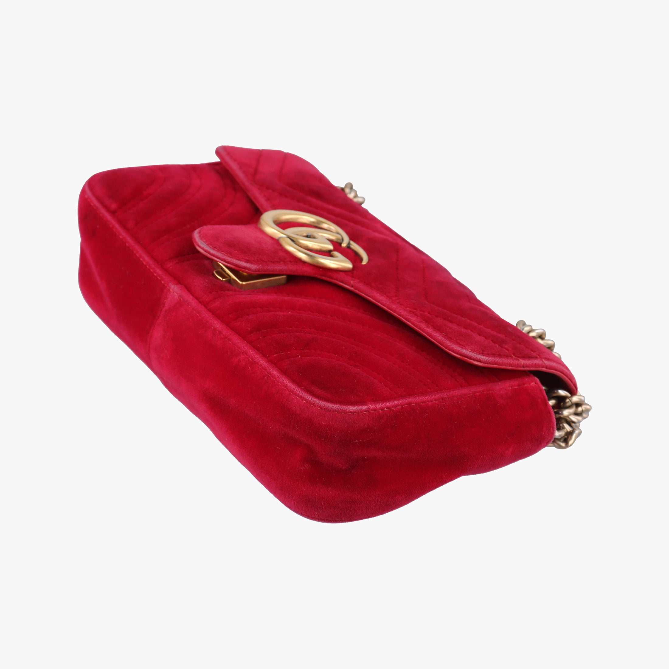 GG Marmont Red velour 446744 B025021492GGマーモント レッド ベロア 446744 B025021492