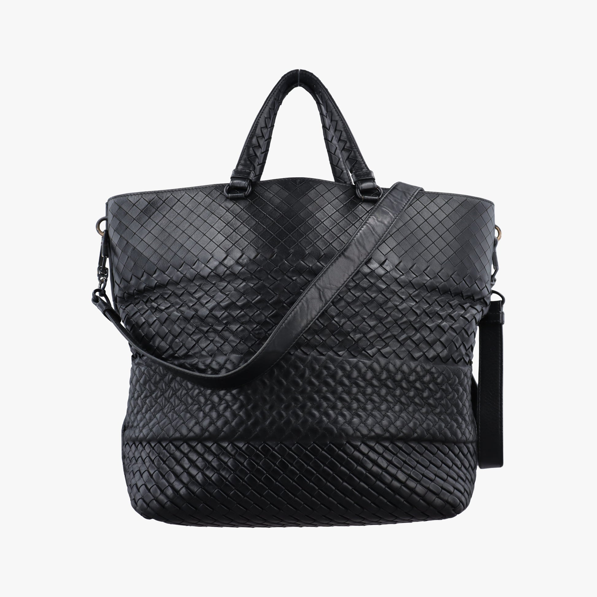 Intrecciato Black lambskin B00316925Uイントレチャート ブラック ラムスキン B00316925U