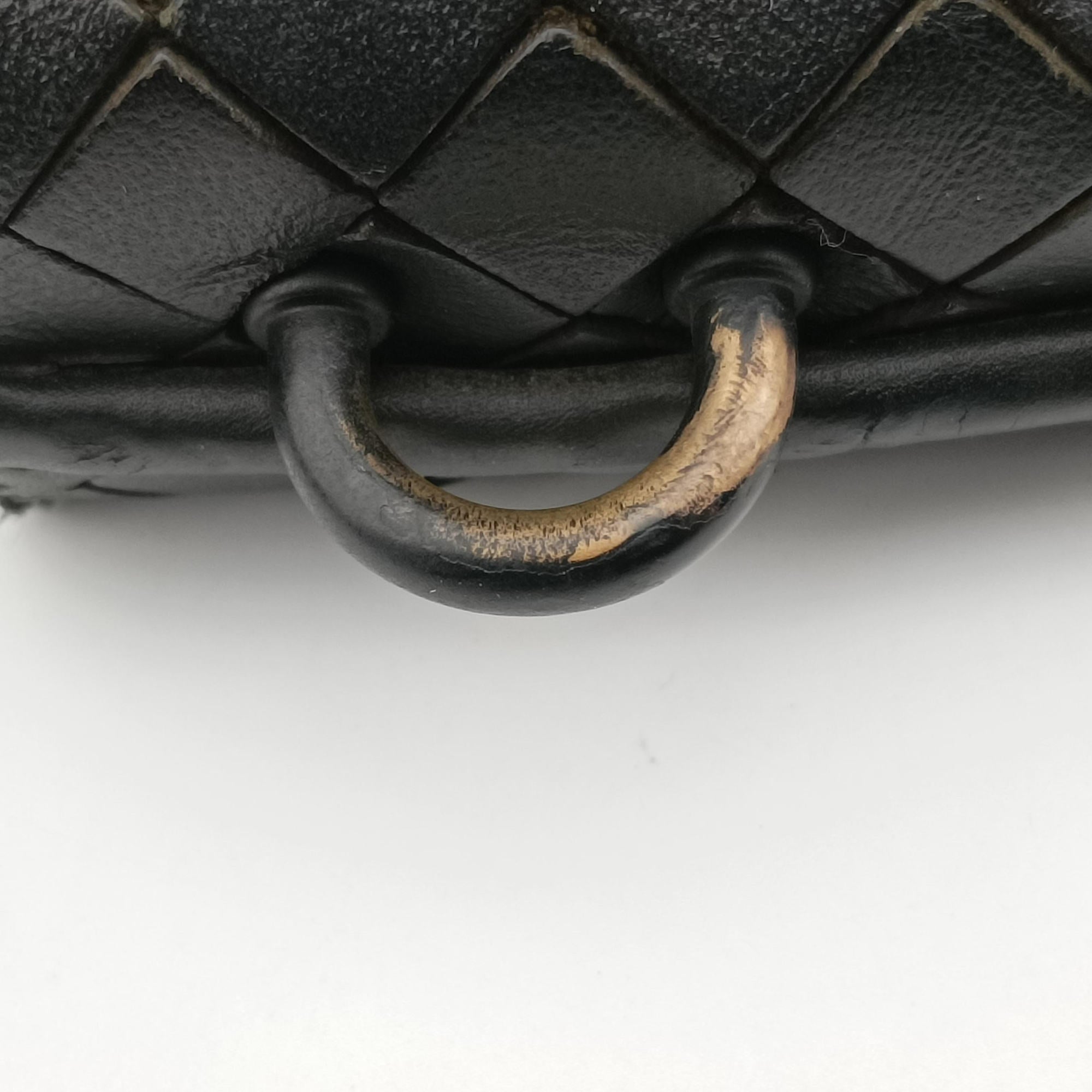 Intrecciato Black lambskin B00316925Uイントレチャート ブラック ラムスキン B00316925U