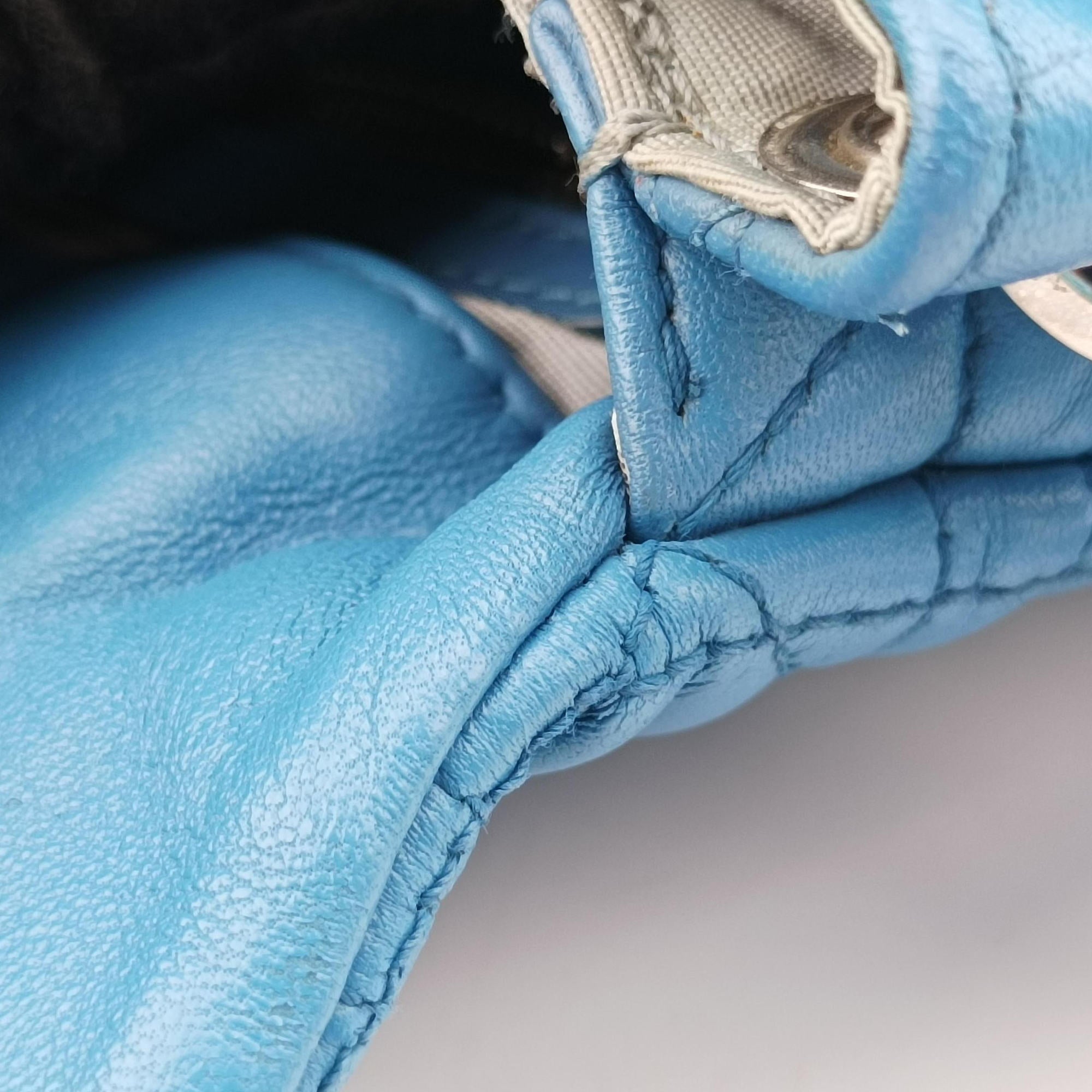 New Rock Cannage Blue Lambskin 17-BO-1101ニューロック カナージュ ブルー ラムスキン 17-BO-1101