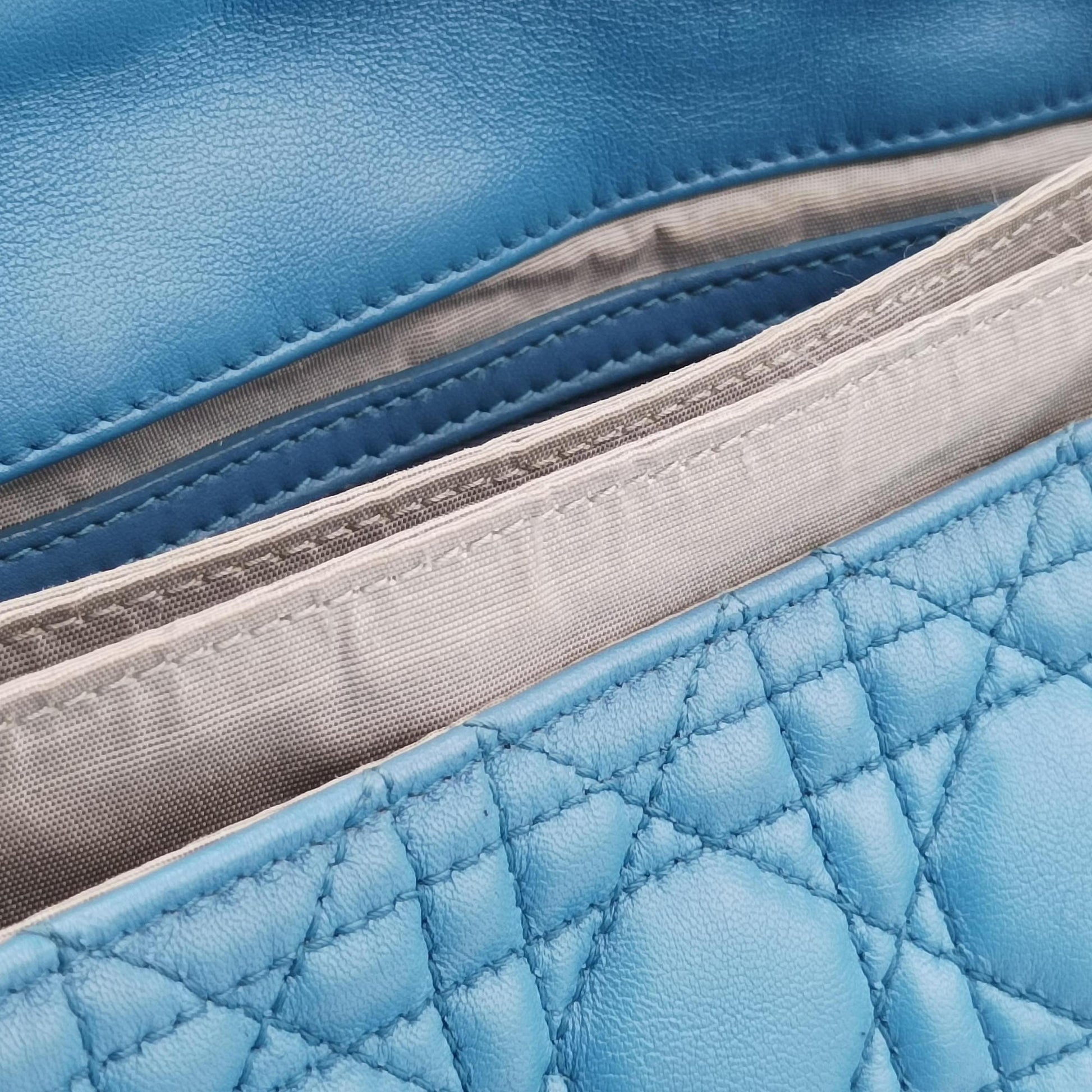 New Rock Cannage Blue Lambskin 17-BO-1101ニューロック カナージュ ブルー ラムスキン 17-BO-1101