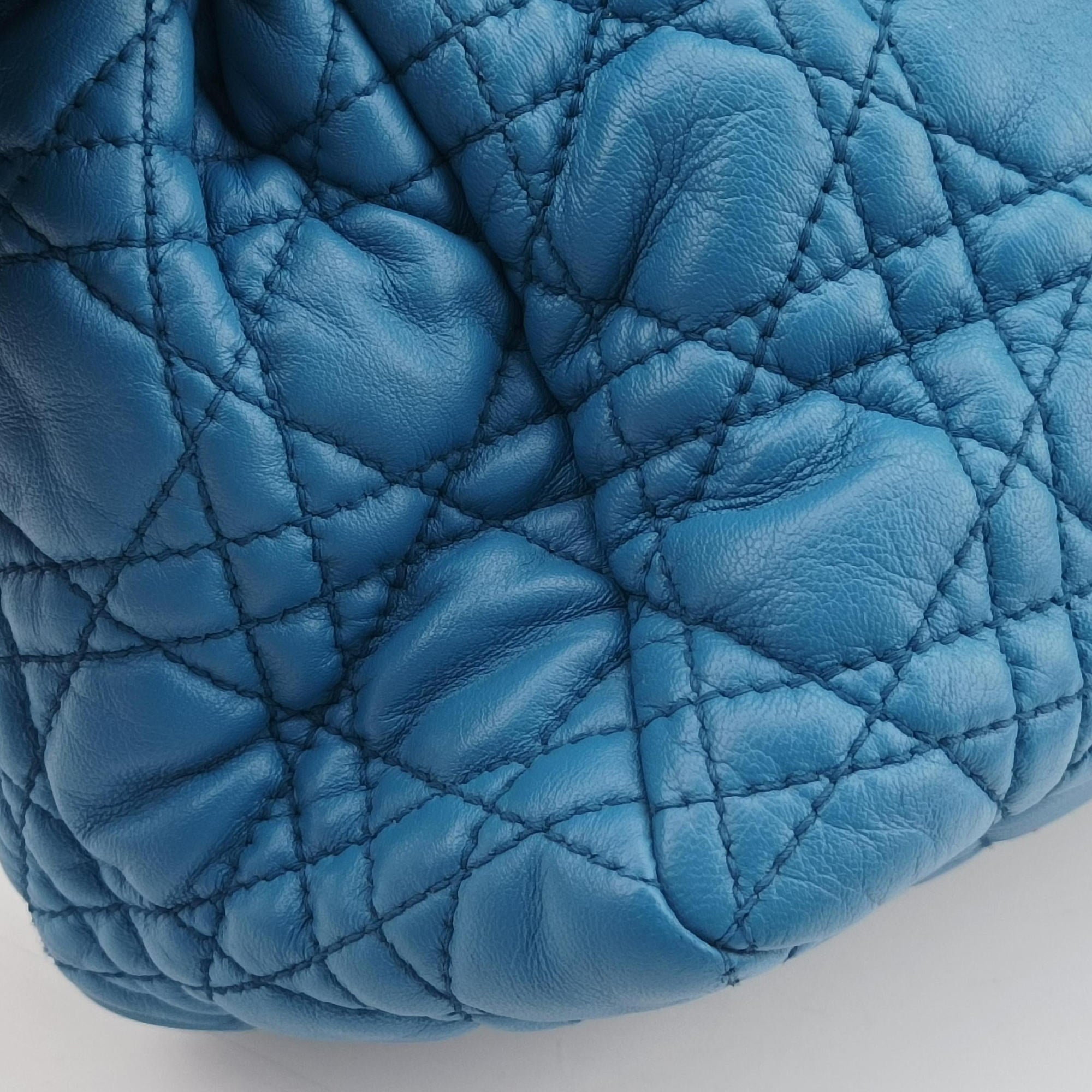 New Rock Cannage Blue Lambskin 17-BO-1101ニューロック カナージュ ブルー ラムスキン 17-BO-1101
