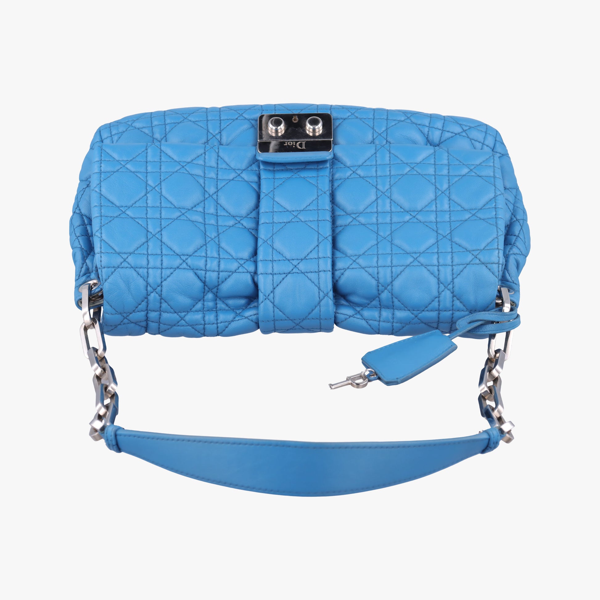 New Rock Cannage Blue Lambskin 17-BO-1101ニューロック カナージュ ブルー ラムスキン 17-BO-1101
