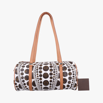 Papillon GM White × Brown Monogram Pumpkin Dots M40687 MB3152パピヨンGM ホワイト × ブラウン モノグラム パンプキンドット M40687 MB3152