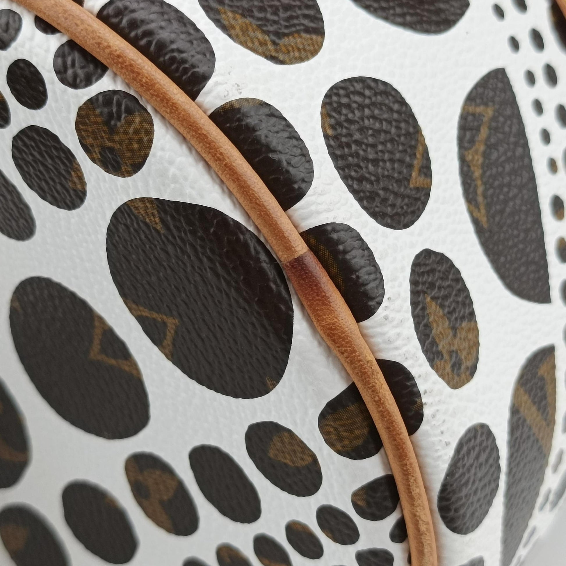 Papillon GM White × Brown Monogram Pumpkin Dots M40687 MB3152パピヨンGM ホワイト × ブラウン モノグラム パンプキンドット M40687 MB3152