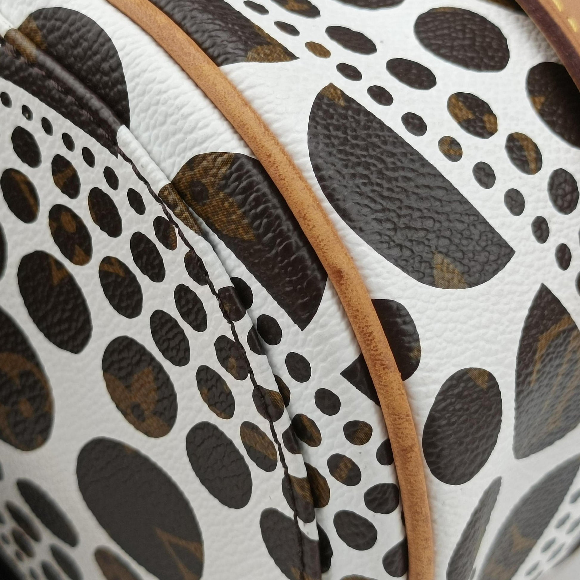 Papillon GM White × Brown Monogram Pumpkin Dots M40687 MB3152パピヨンGM ホワイト × ブラウン モノグラム パンプキンドット M40687 MB3152