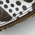 Papillon GM White × Brown Monogram Pumpkin Dots M40687 MB3152パピヨンGM ホワイト × ブラウン モノグラム パンプキンドット M40687 MB3152