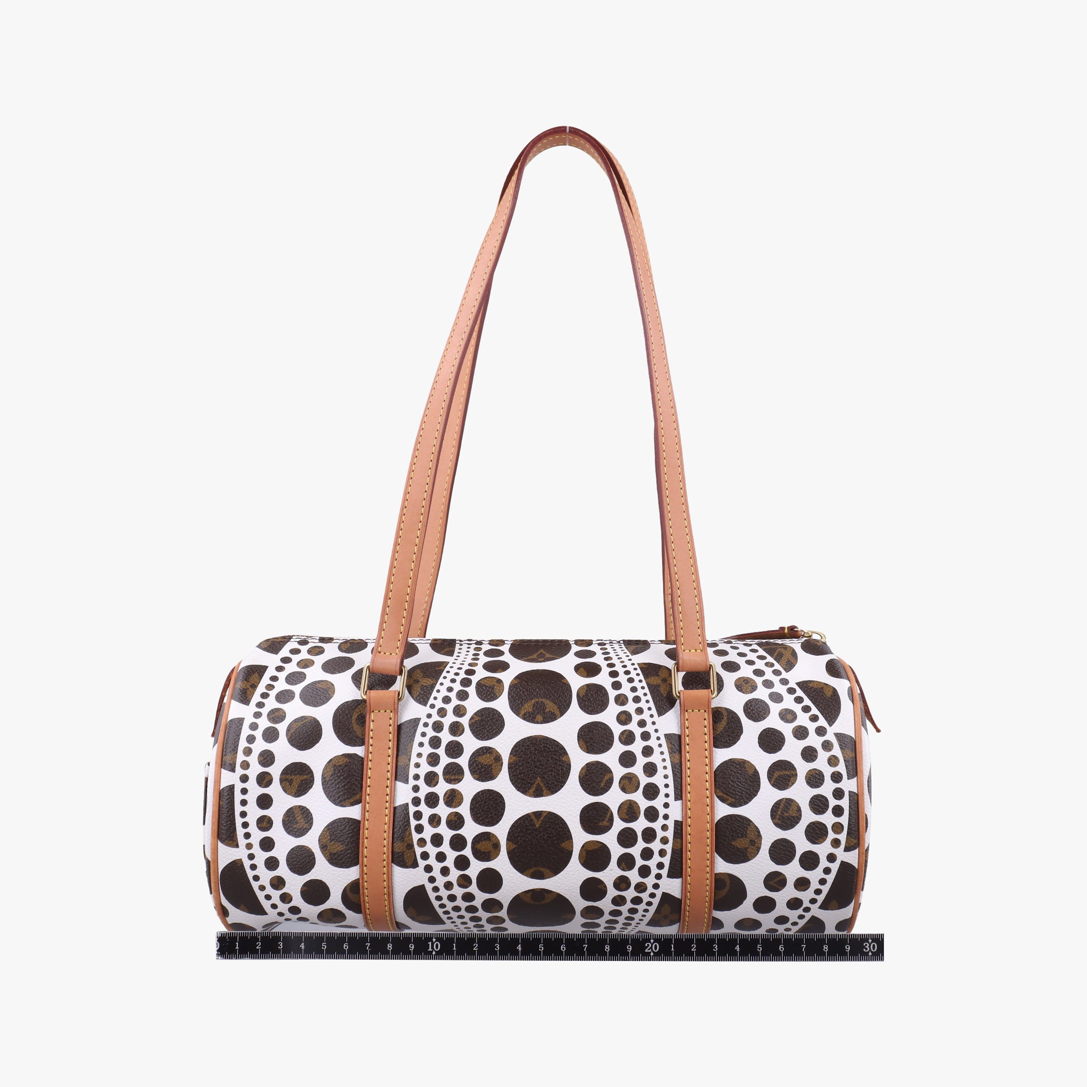 Papillon GM White × Brown Monogram Pumpkin Dots M40687 MB3152パピヨンGM ホワイト × ブラウン モノグラム パンプキンドット M40687 MB3152