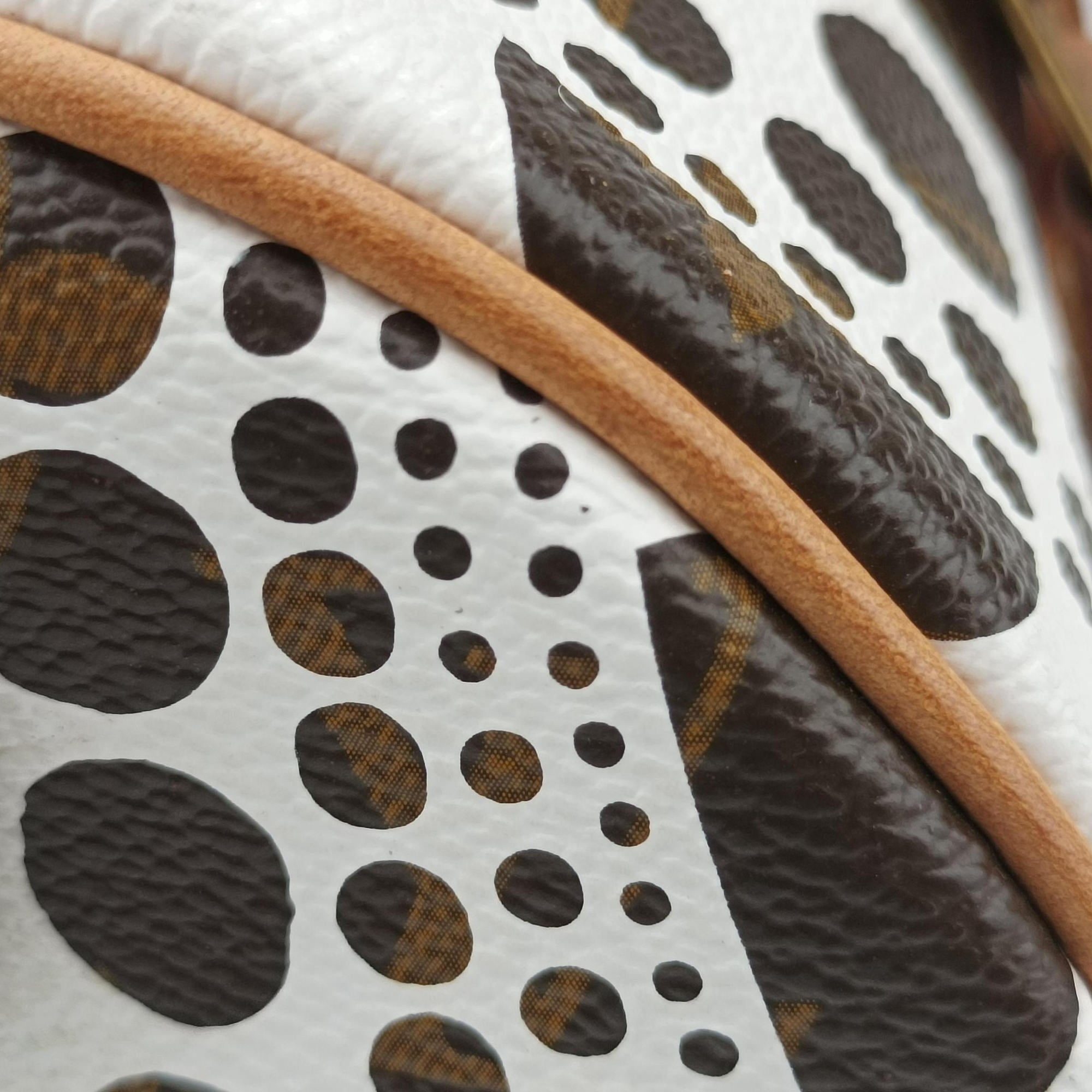 Papillon GM White × Brown Monogram Pumpkin Dots M40687 MB3152パピヨンGM ホワイト × ブラウン モノグラム パンプキンドット M40687 MB3152
