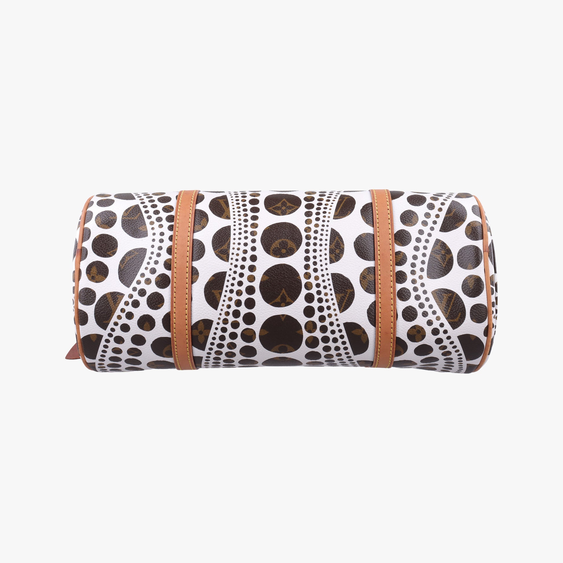 Papillon GM White × Brown Monogram Pumpkin Dots M40687 MB3152パピヨンGM ホワイト × ブラウン モノグラム パンプキンドット M40687 MB3152